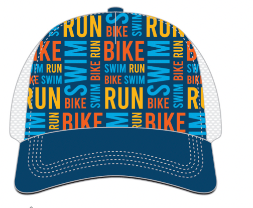 Swim, Bike, Run Trucker Hat