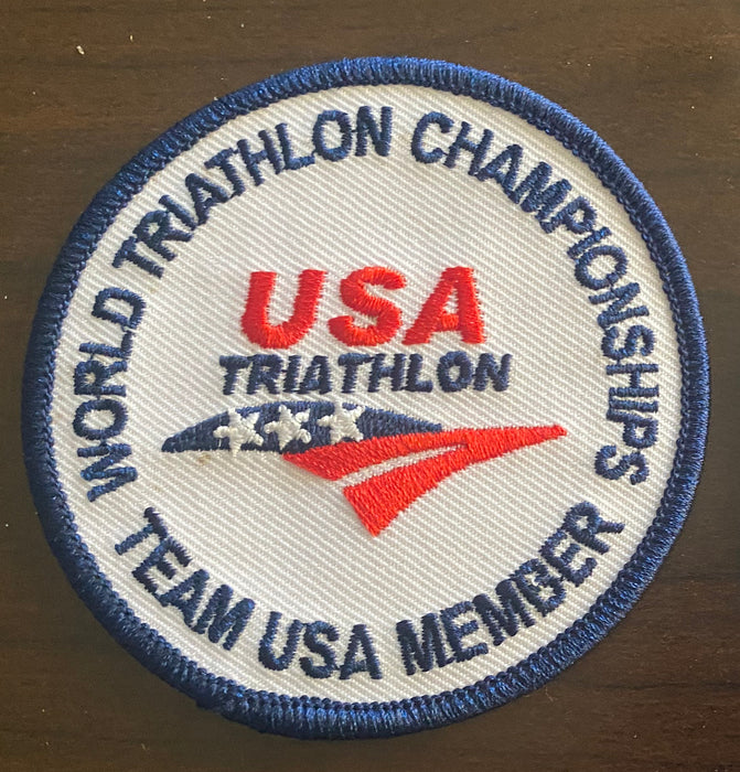 USA Triathlon Patch World Triathlon Championships