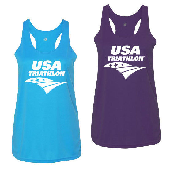 USA Triathlon Logo Tank