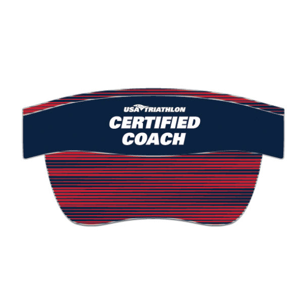 USAT Certified Coach Visor