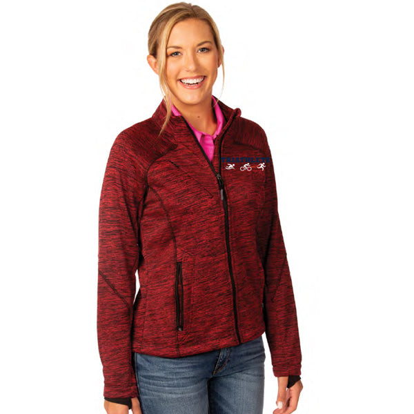 Women's Arena Jacket with Triathlete and USAT Logo