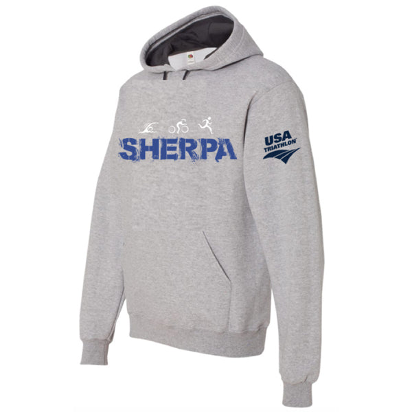 Unisex Hoodie Sweatshirt Sherpa Tri
